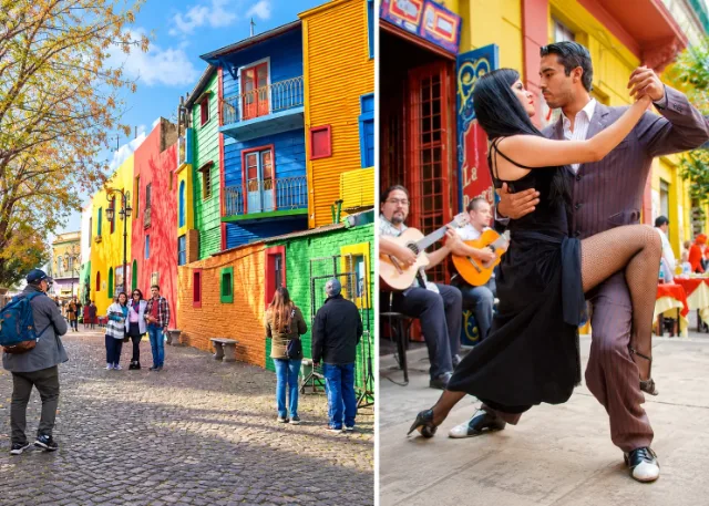La Boca Color Houses